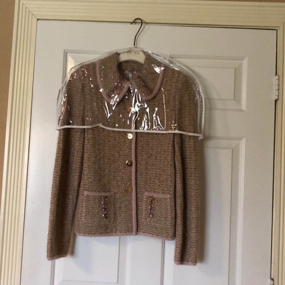 Escada Tweed Cardigan/Blazer - Picture 12 of 12